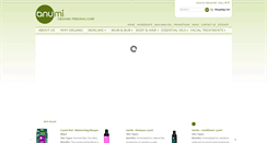Desktop Screenshot of anumiskincare.com